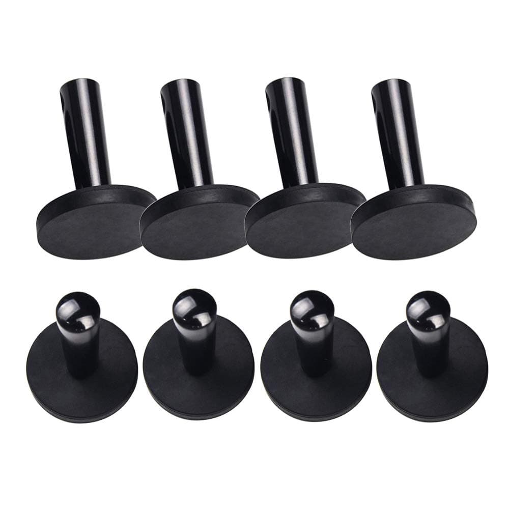 Gebildet 8 Stück Montagemagnette Magnet Magnette Folieren Folie Car Wrapping,Auto Folie DIY/Auto Folie Wrap Schwarz-8st