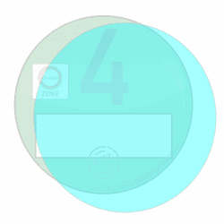 Ablösbare Trägerfolie für Feinstaubplakette von Finest-Folia Umweltplakette Haftfolie Vignette ((K002) 5 x 84mm)