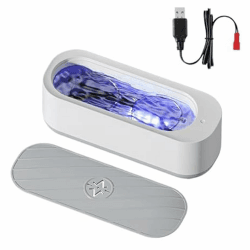 Opticlear - Opticlear Ultraschall zur Reinigung von Brillen, Bequem zu transportieren, Kann zur Reinigung kleiner Gegenstände wie Schmuck, Brillen und Uhren verwendet werden (1, Weiß) Weiß 1 Angebot bei HelloDeals