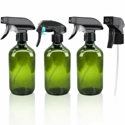 Hhverse 3 Stück Zerstäuber Sprühflasche 500ml Leere Sprühflaschen zum Befüllen Spray Bottle Mit Zwei Arten von Sprühköpfen Spritzflasche für Pflanzen, Haare, Reinigung Angebot bei HelloDeals