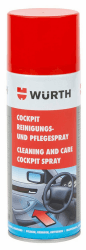 Cockpit Reinigungs- und Pflegespray - 400ml - Zur Innenraumreinigung und -pflege von Pkw, Lkw und Bussen. Für Armaturen, Türverkleidungen, Kunststoffe und Gummimatten.