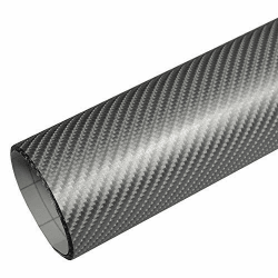 Rapid Teck® 5,26€/m Premium 4D Carbon Silber Grau 2m x 1,52m - Blasenfrei mit Luftkanälen - Auto Folierung - Car Wrapping Folie - Schwarze Folie Auto 2m x 1,52m 4d Carbon Silber Grau Angebot bei HelloDeals