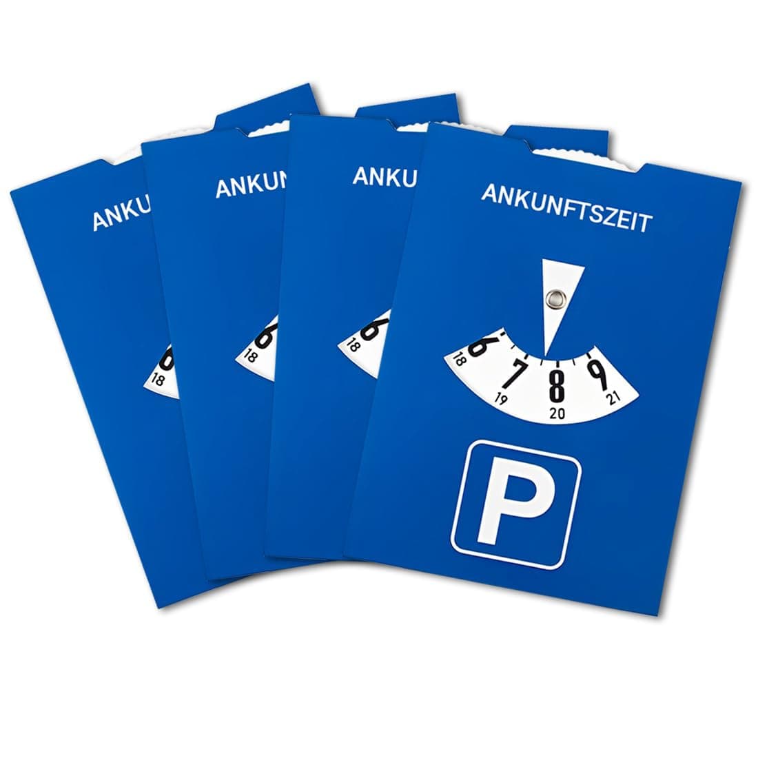 4 Stück Parkscheibe aus Karton gemäß StVO für Auto,Umweltfreundliche Papp-Parkscheibe, strapazierfähig, langlebig, ideal für PKW, LKW, Wohnmobile,Robustes Design für den täglichen Einsatz Angebot bei HelloDeals