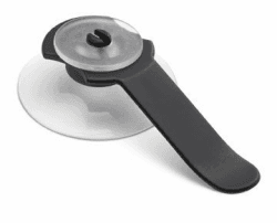 2 x PARKSCHEINHALTER - Saugnapf schwarz - Tickethalter Notizzettelhalter Windschutzscheibe Autofenster Clip Parkausweishalter Parkausweis Parkschein Ticket Auto Autoscheibe Halterung Halter Ausweis schwarz/schwarz Angebot bei HelloDeals
