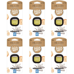 Fresh & More Auto-Lufterfrischer Clips Vanilla Cookie - (6er Pack) 4ml Angebot bei HelloDeals
