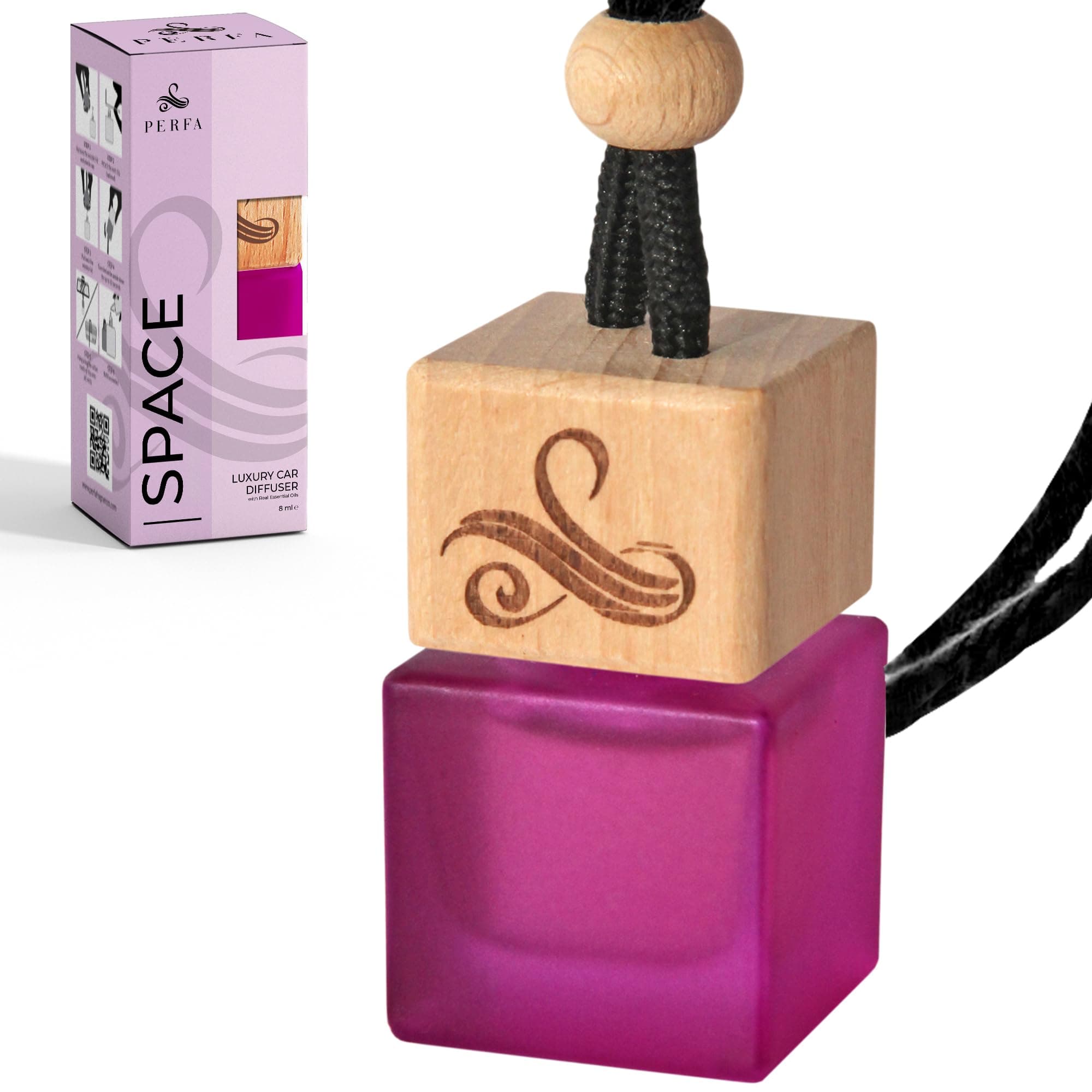 Alien Auto Lufterfrischer für Frauen | Parfümierter Auto Lufterfrischer mit Halterung | Auto Lufterfrischer mit geruchseliminierender Technologie | Auto Lufterfrischer für Damen von Perfa