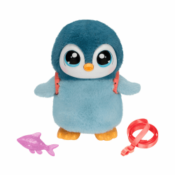 Little Live Pets My Walking Penguin Waddles | Kuscheliger interaktiver Pinguin, der läuft, Tanzt und mit den Flügeln flattert. Über 25 Geräusche & Reaktionen. Batterien enthalten. Ab 5 Jahren.