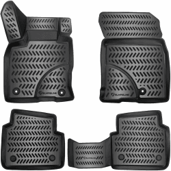 ELMASLINE 3D Gummimatten Set für Ford KUGA 3 (III) 2019-2026 | Fußmatten Extra hoher Rand | Zubehör KUGA III (Baujahr ab 2019) Angebot bei HelloDeals