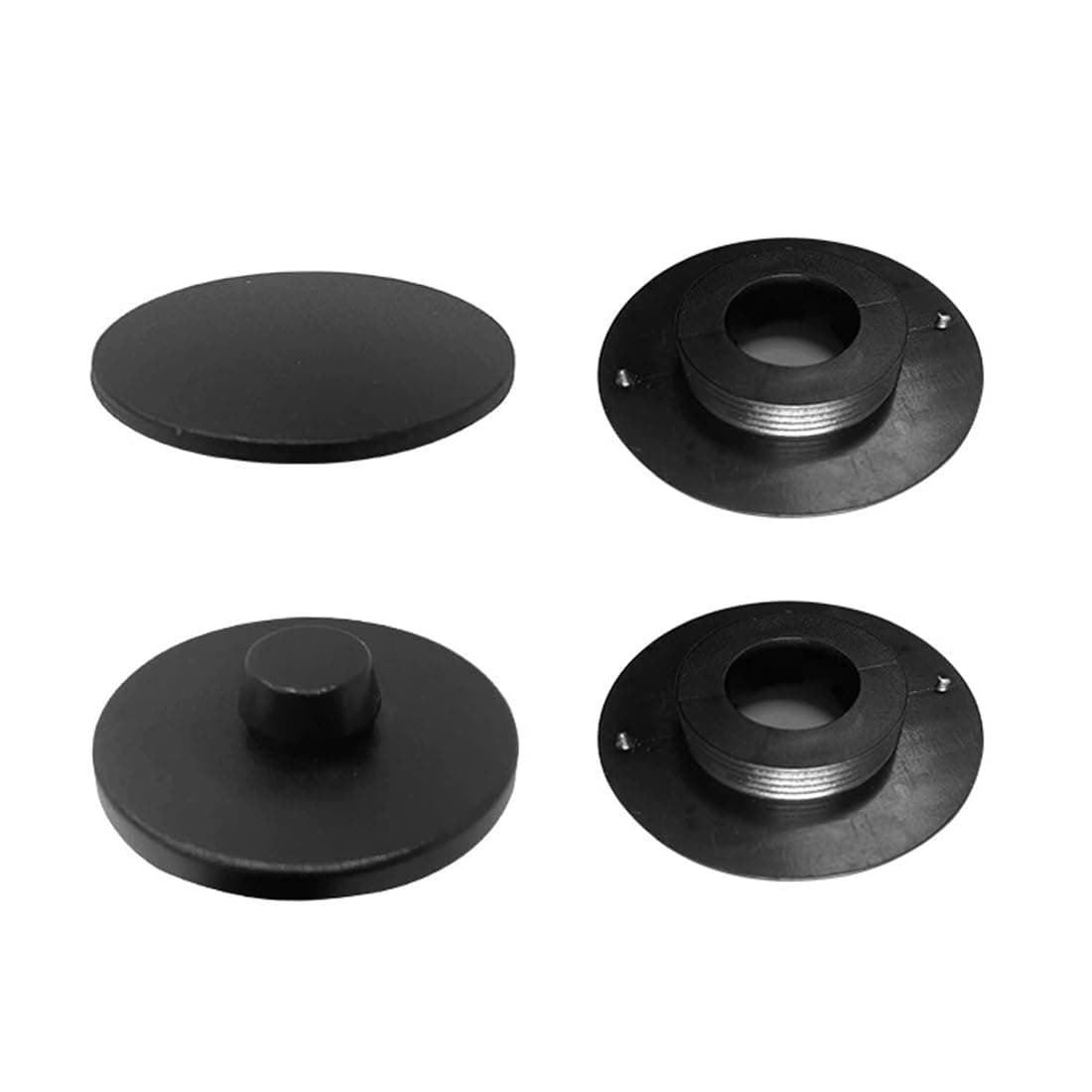 16 Sets mit Auto-Fußmatten-Clips, Auto-Fußmatten-Schnallen, Kunststoffhalterungen, universelle Auto-Fußmatten-Bodenhalterungen, Autozubehör, passend für die meisten Auto-Fußmatten.