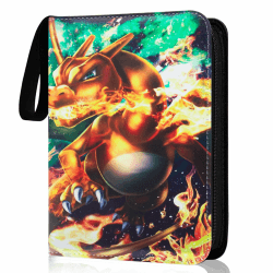 Sammelalbum für Karten, 50 Seiten 400 Karten Reißverschlüsse Wasserdicht PU Karten Halter, Card Collection Sammelheft