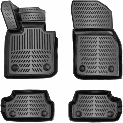 ELMASLINE 3D Gummimatten für MINI Cooper SE Elektro 2021-2025 | Fußmatten mit hohen Rand - Zubehör Angebot bei HelloDeals