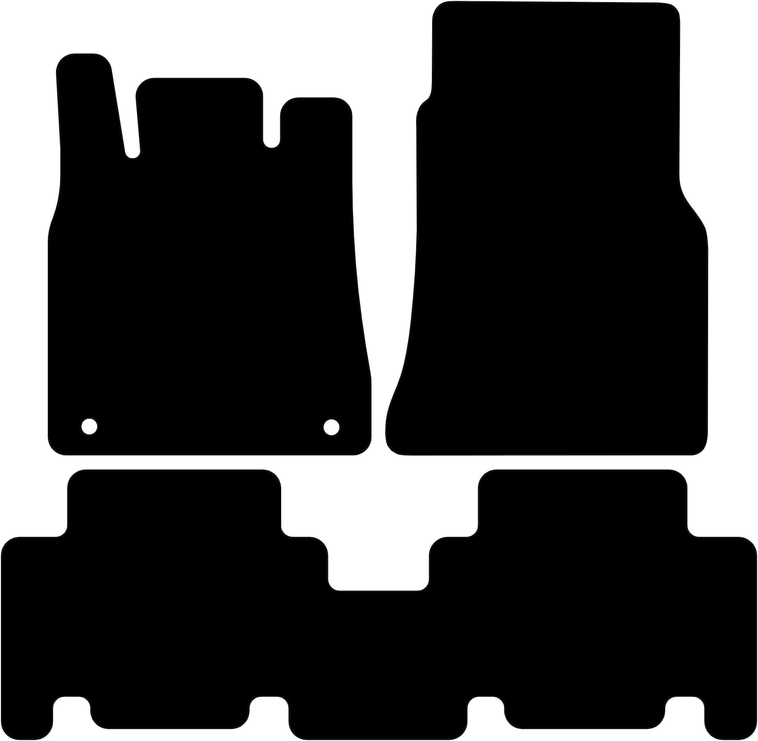 Kovvar Fußmatten passend für Mercedes A-Klasse W168 1997-2004 Passend zur Ausführung: Kurzer Radstand | Schaltgetriebe | Variante 1 | Qualität: Basic A-Klasse W168 1997-2004 | Kurzer Radstand Ausf. 1 Basic Angebot bei HelloDeals