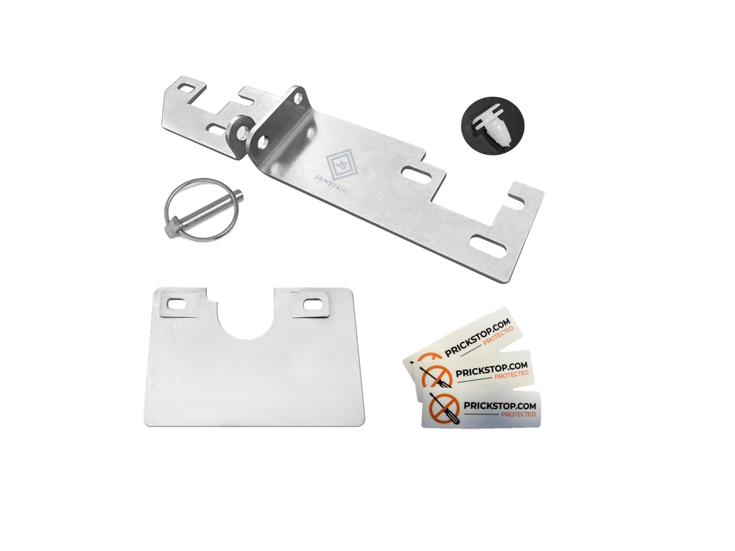 JANSTAHL Hecktürverriegelung und Prick Stop Einbruchschutz für FIAT Ducato, Peugeot Boxer, Citroen Jumper H1, H2, H3, Wohnmobil Zubehör (Mit Klappsplint) (Prickstop Fahrertür + Hecktürverriegelung) Angebot bei HelloDeals