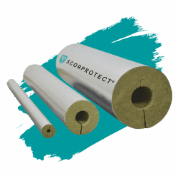 Scorprotect® Rohrschale (Steinwolle, 15 x 20 mm x 1 Meter) Rohrisolierung Steinwolle Alukaschiert 0.040 W/MK Steinwolle 15 x 20 mm x 1 Meter Angebot bei HelloDeals