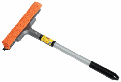 CORA 001128253 Scheibenreiniger mit Griff, Aluminium, Teleskopstange