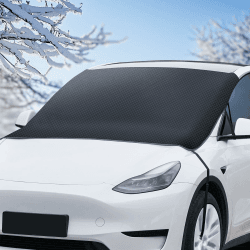 Petgulu Frontscheibenabdeckung Scheibenabdeckung Auto Winter Frostabdeckung Sonnenschutz Auto Frontscheib Autoscheibenabdeckung Winschutzscheiben Abdeckung für SUV, LKW und Auto