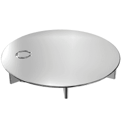 Duschabfluss Abdeckung, 115 mm Duschablauf Deckel, Dusche Abfluss Abdeckung, Chrom Duschdeckel für Dusche und Badewanne für 649982 Modell 6964 Angebot bei HelloDeals