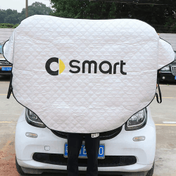 Frontscheibenabdeckung Auto Windschutzscheiben Abdeckung FüR Smart Forfour Fortwo 453 451 450 Scheibenschutz Sonnenschutz FüR Sommer Wintergegen Schnee Eis Frost Sonne Uv Staub (183×116cm) Angebot bei HelloDeals