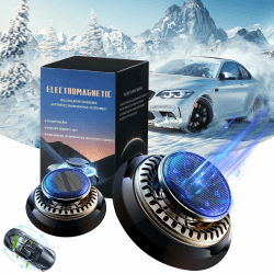 FUXNGZI Scheibenenteiser Auto, 2025 Neu Auto Enteiser Enteisung 360, Tragbare Kinetische Molekularheizung, Elektromagnetische Molekulare Interferenz Frostschutzmittel (1PCS)