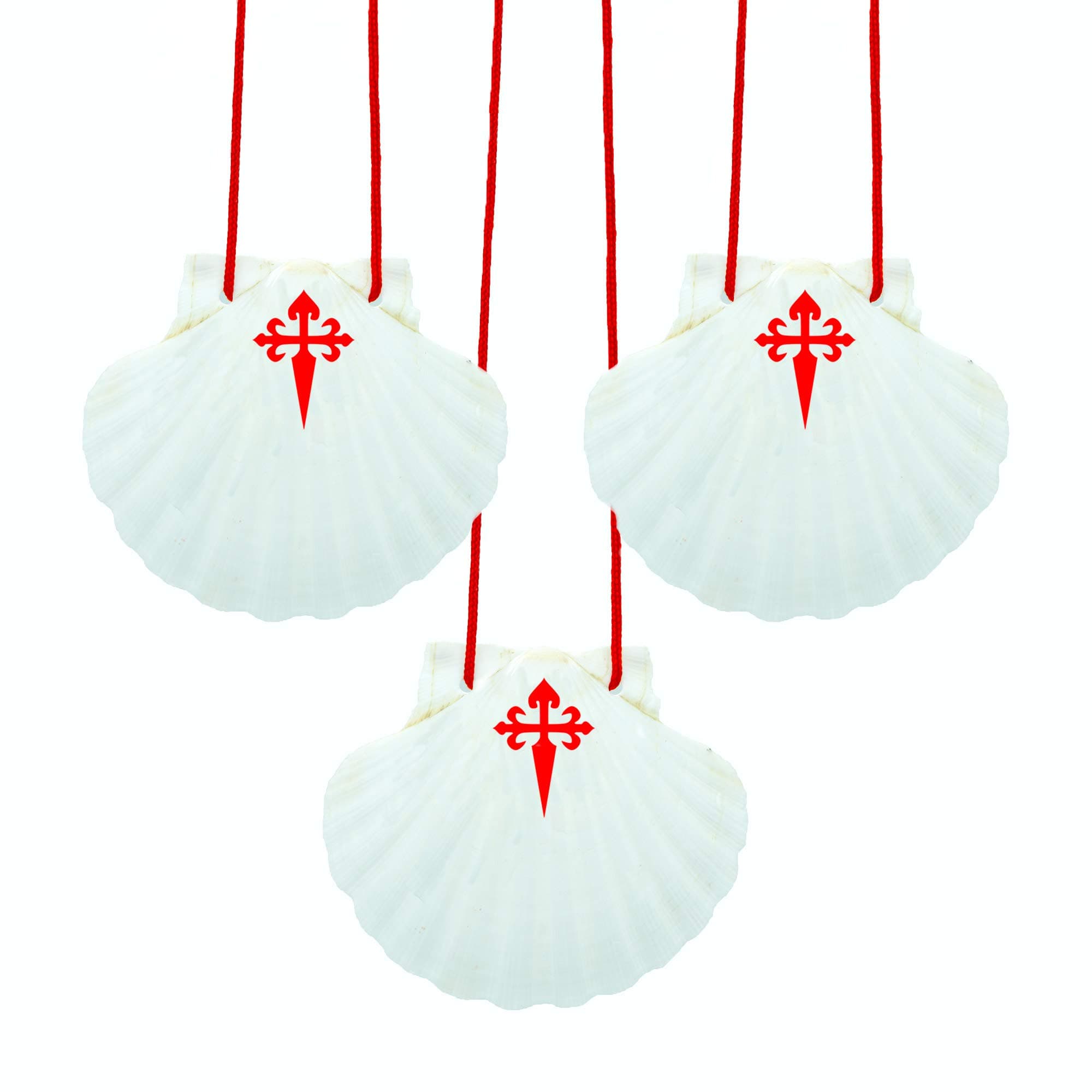 Finoly Jakobsweg Jakobsmuschel | Jakobsmuschel Pilgermuschel | Jakobsweg Ausrüstung | Pilgern Ausrüstung | Jakobsweg Geschenk | Pilgermuschel für Jakobsweg | Camino de Santiago | Pilgerpass (3) Angebot bei HelloDeals