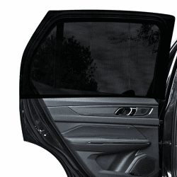 CHWNIBAY Sonnenschutz Auto Baby, Sonnenschutz Auto Kinder, Fenster Verdunkelung mit UV Schutz, 2 Stück Universal Autosonnenschutz Elastizitä Netz für Kinder & Haustiere