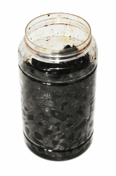 Hymor geschälter Schwarzer Knoblauch - 1x 1kg Knoblauchzehen - 90 Tage fermentiert aus violettem Knoblauch Las Pedroñeras Black Garlic schwarz Knoblauch Ajo Negro Dientes 100% natürlich vegan schwarzer Knoblauch 1 kg (1er Pack)