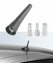 Flaconi Autoantenne,Autoantenne, Autoradioantenne,Autozubehör,Mini-Auto-Kurzantenne mit Aluminiumschraube,AM/FM/DAB-Autoantenne,6,5 cm Autoantennendach,Autoradio-Antennenmast für Auto,SUV Angebot bei HelloDeals