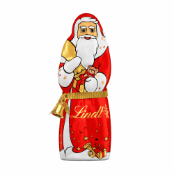 Lindt Schokolade | Weihnachtsmann aus Vollmilchschokolade | 125g | feinste Lindt Schokolade im Santa Design | ideal als Schokoladen-Geschenk in der Weihnachtszeit Standard Angebot bei HelloDeals