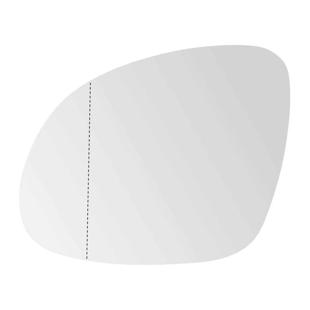 SENZEAL Spiegelglas Links Fahrerseite Beheizbar mit Trägerplatte für VW Tiguan 2007-2016 Skoda Yeti 2009-2017 VW Sharan 2010-2022 Seat Alhambra 2010-2020 Außenspiegel Glas Ersatz (Links)