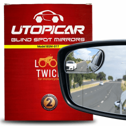 Utopicar Rahmenlos Klebe-Blinder Fleck Auto Spiegel (2 Stück) Angebot bei HelloDeals