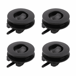 JNNJ 4Stück Autoteppich Fußmatten Halte, Autoteppich Fußmatten Halter Befestigungen Clips, Kunststoff rutschfeste Schnalle Verschluss Clip Geeignet für Teppichfuß Angebot bei HelloDeals