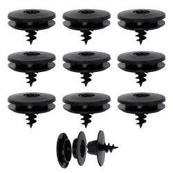10 Stück Fussmatten Halter Clips,Fussmatten-Halter-Clips,Auto Fußmatten Clip,Universelle Halterung für Autoteppiche,Autoteppich Clips,Geeignet zur Befestigung von Autoteppichen(Schwarz) Angebot bei HelloDeals