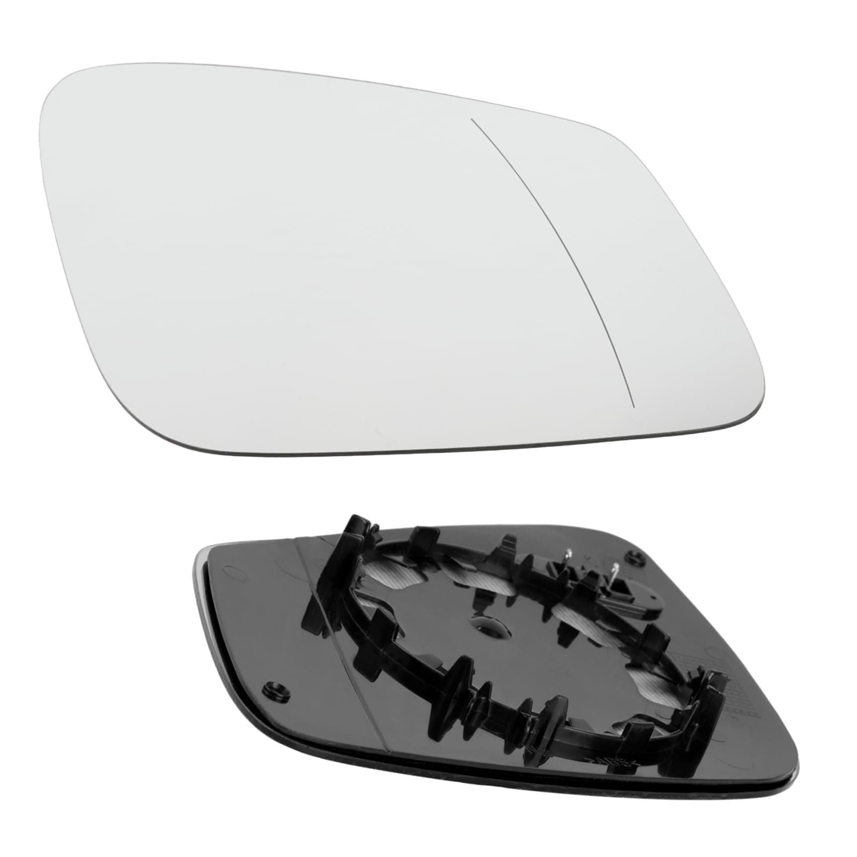 Beheizbar Spiegelglas Rechts Beifahrerseite Ersat für BMW 1er 2er 3er 4er 5er 6er 7er F01 F07 F10 F11 F20 F21 F22 F30 F31 51167285006 Angebot bei HelloDeals