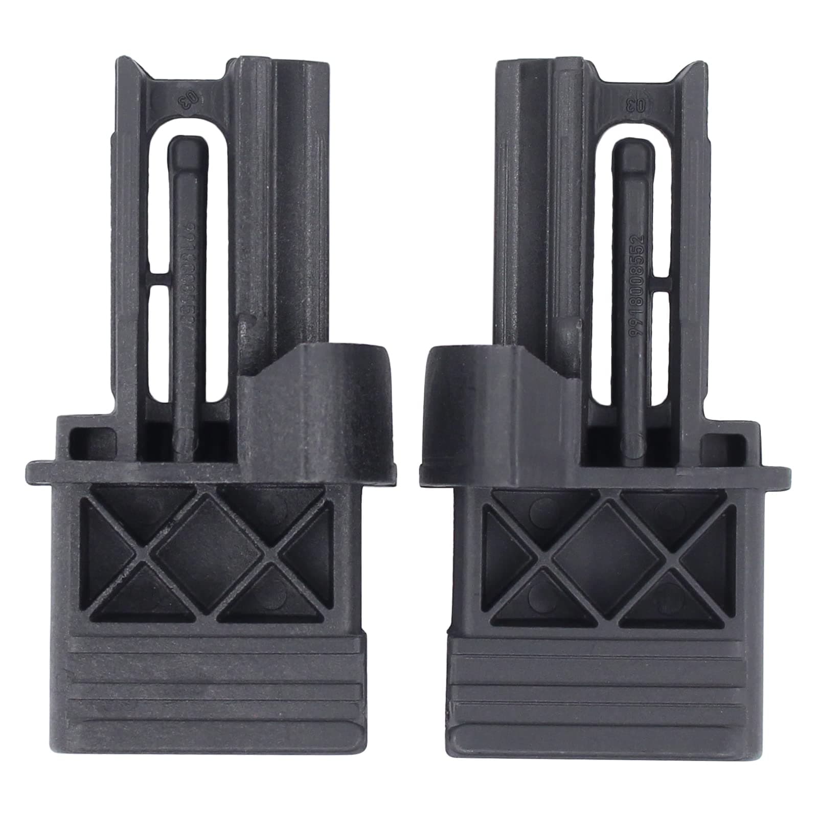 Halterung Laderaumabdeckung Halter Führung Gepäckraumabdeckung Halteklammern Hutablage Clip Paketregalclips Auto Kunststoffhalterung Clips hinten links rechts für Insignia A Sports Tourer 2008-2017