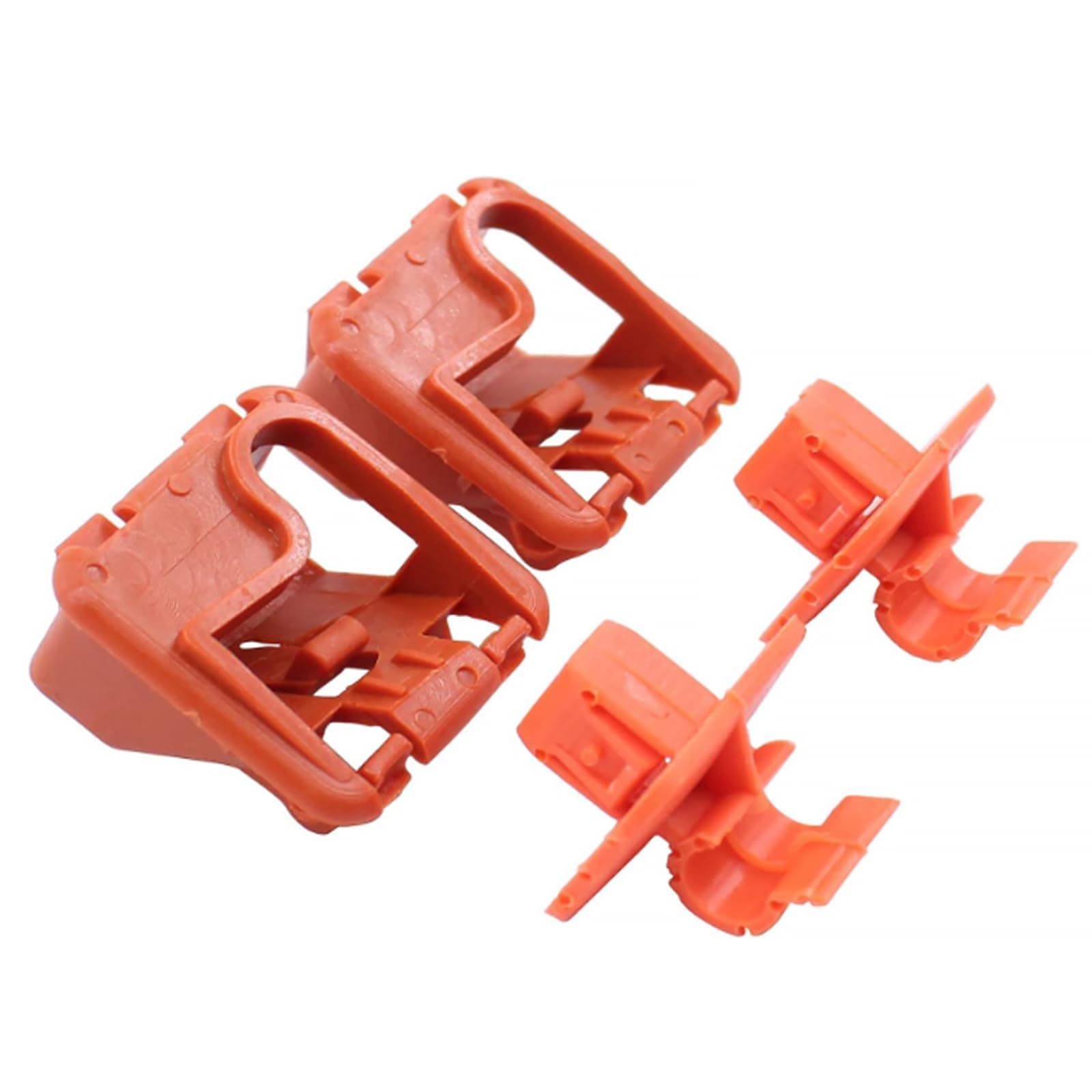 Wjelet 2 Sets Motorhaubenstange Klemmrahmen Motorhaubenhalter Stange PlastikautoRaumster Kapuze Motorhaube Halter Clip Motorhaubenstütze Montage Clips Halteclip Bracket Schnallenclip 1U0823570A