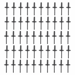 Anlseiod 50x Spreiznieten Clips für 6 mm BMW X1 X3 X5 X6 Z4 Coupe E90 E91 E84 E83 E53 E70 F15 F85 E71 E72 E86 E85 R60 Radlauf Nieten Nylon Spreiznieten Spreizniet Bmw 51717002953 Angebot bei HelloDeals