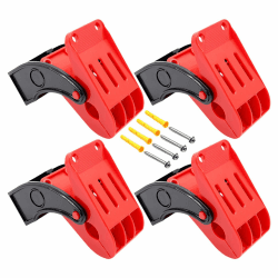 Clips für Auto-Fußmatten – Halterungen für Fußmatten, rutschfeste Klammern | Schnellverschluss-Werkzeug für Autowaschmatten, Wandhalter für Fußmatten, Federklemmen Angebot bei HelloDeals