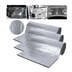 Dämmmatte auto Dämmung Stärke Selbstklebende Dämmschaummatte Motorraumdämmung Schalldämmung Schaumstoff Fahrzeug-Isolierung Isoliermatte ,200x50x1cm,3 stück silber silber(200x50x1cm)-3 stück Angebot bei HelloDeals