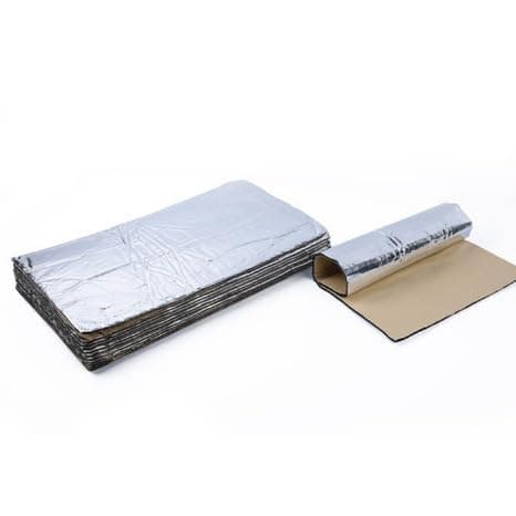 Auto Dämmung, Dämmmatte, Auto Schallschutzmatte, Geeignet für Kofferraum, Tür, Motorhaube, Reduziert Effektiv Straßenvibrationen und Motorgeräusche, Bieten Sie EIN Besseres Fahrerlebnis, 5 Stück