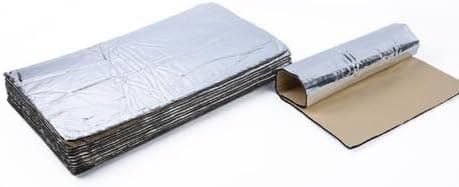 MAUTOPILY 20 Stück Auto Dämmmatte 250*180mm – 10mm Dicke – Schallschutzmatte & Wärmedämmung für Motorhaube, Dach, Firewall – Selbstklebend, hitzebeständig, wasserdicht – Ideal für alle Fahrzeuge Angebot bei HelloDeals