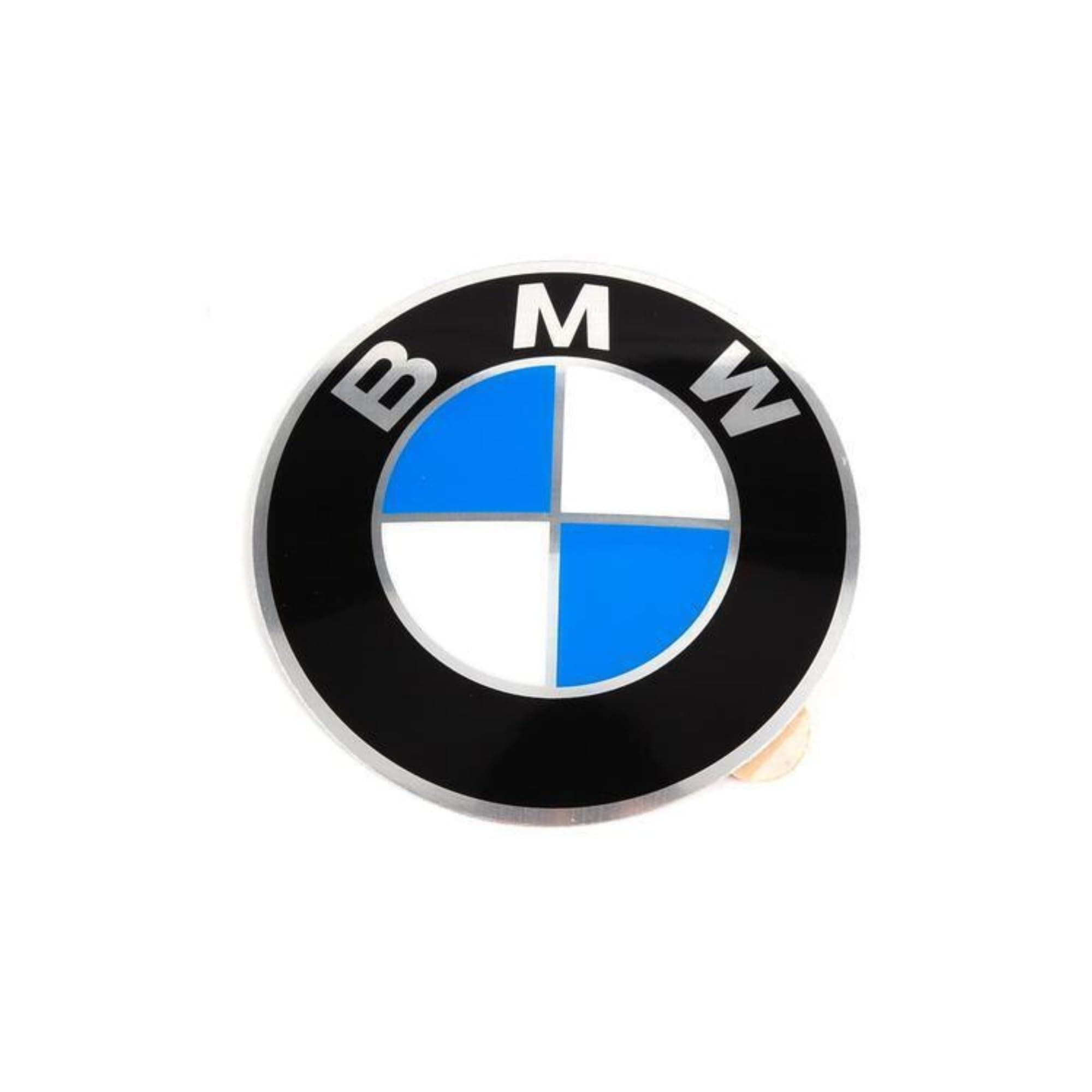 Original BMW Rad Center Cap Embleme Decals Aufkleber 64,5 mm – Preis für 1 Emblem (36136767550)