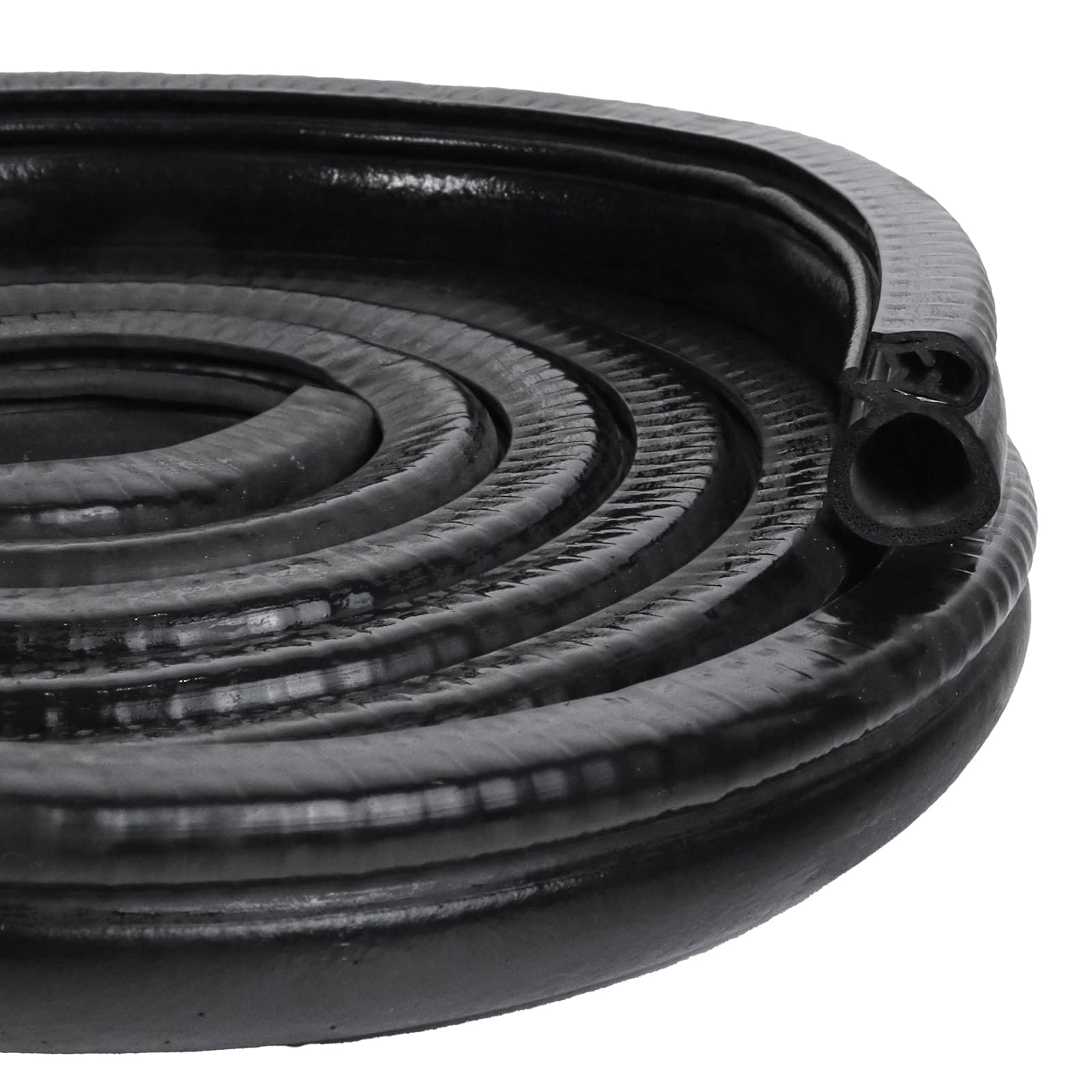 Auto Türdichtung, Universelle Dichtungsprofil Gummidichtung Kantenschutzprofi mit Dichtung oben für Autos,Für den Einsatz in Pkw, Wohnwagen, Lkw, Booten und im Haushalt, Kfz-Allwetterschutz (10 M) 10m