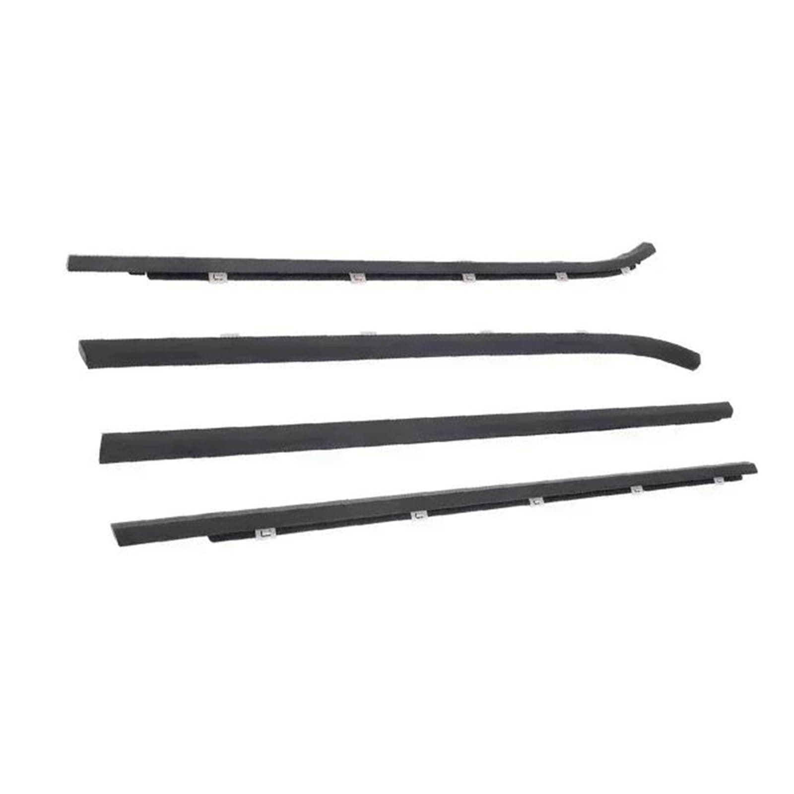 Türdichtung 4 Stück 822102L000 Schwarz Außerhalb Fenster Glas Gummi Für Hyundai I30 2008-2011 Glas Protector Weathers Abdichtung Gummidichtung Angebot bei HelloDeals
