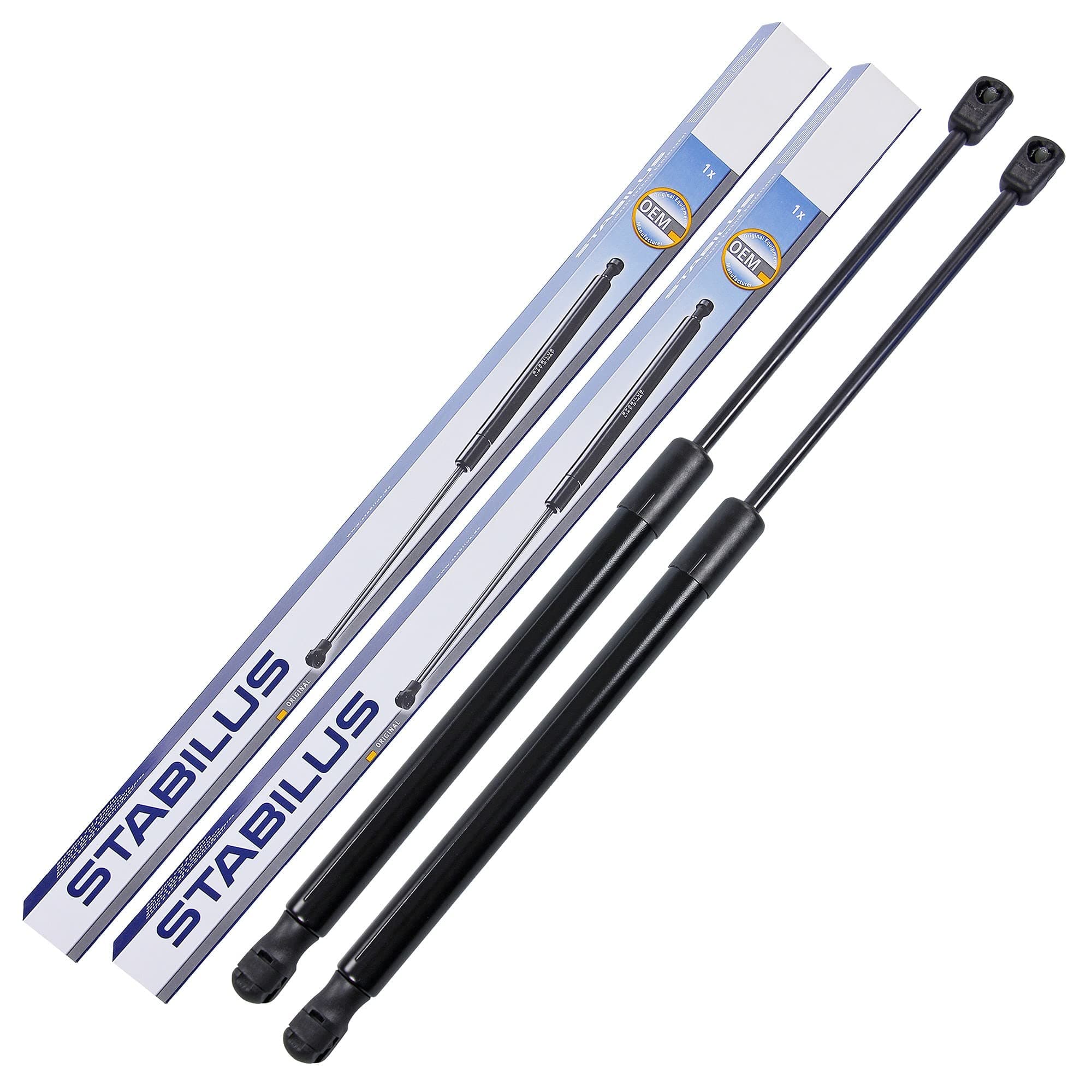 2x STABILUS LIFT-O-MAT LIFTER GASFEDER DÄMPFER MANUELLE HECKKLAPPE 552816