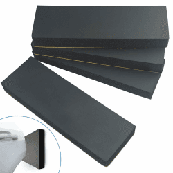 Sudnsadaks Garagen Wandschutz 4 Stück, 30 x 10 x 3 cm Kantenschutz Wand, Kantenschutz Schaumstoff Extra Dicker Auto Schutz Garage Türkantenschutz für Autotüren, Garagen und Carport (Schwarz) Angebot bei HelloDeals