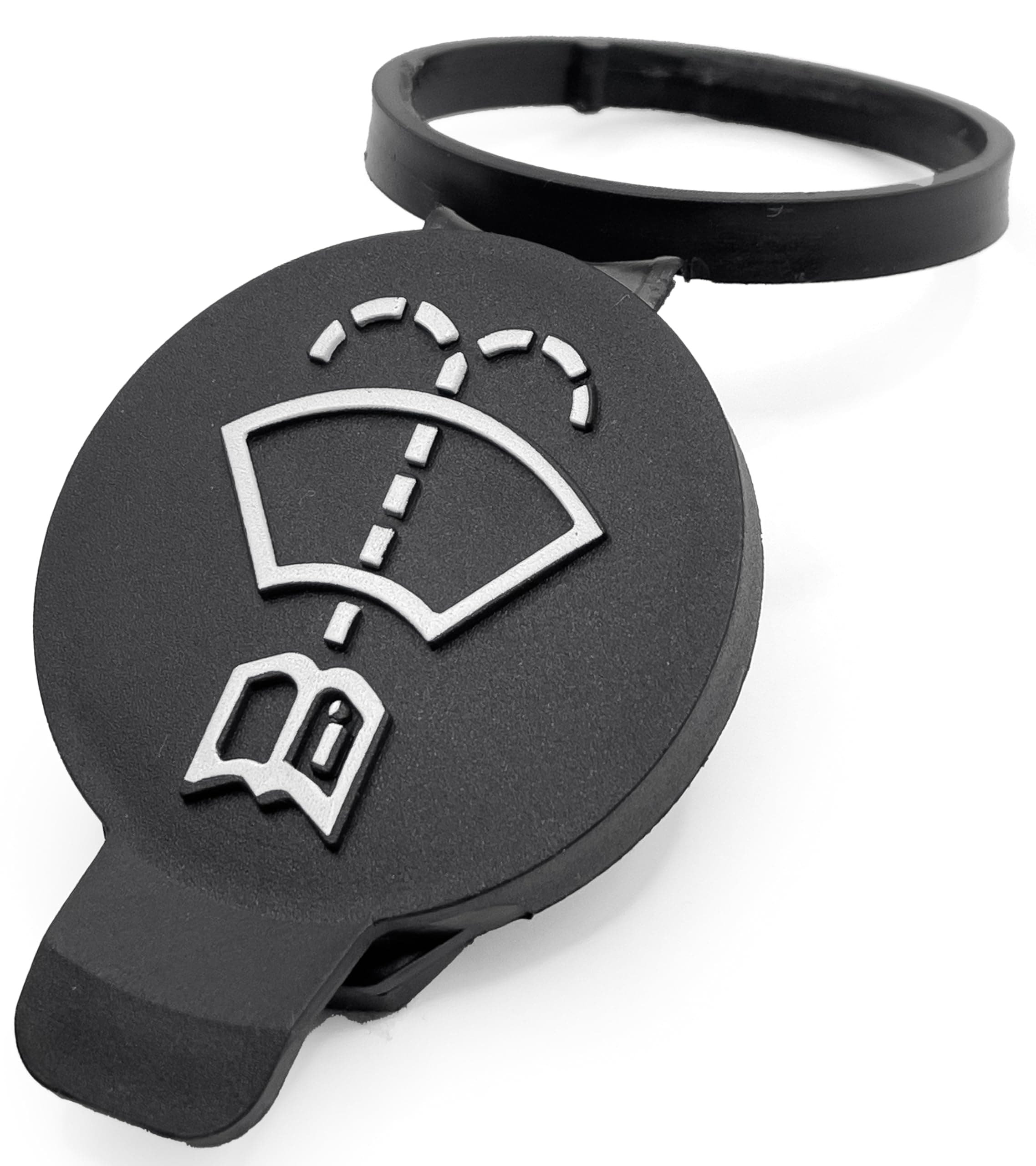 Click&Fit Wischwasserbehälter-Deckel für Opel Astra Corsa Insignia Mokka Zafira Meriva Adam, Chevrolet Aveo Cruze, Buick Cadillac GMC – Scheibenwaschbehälter-Kappe für 1450270 95987387 13227300