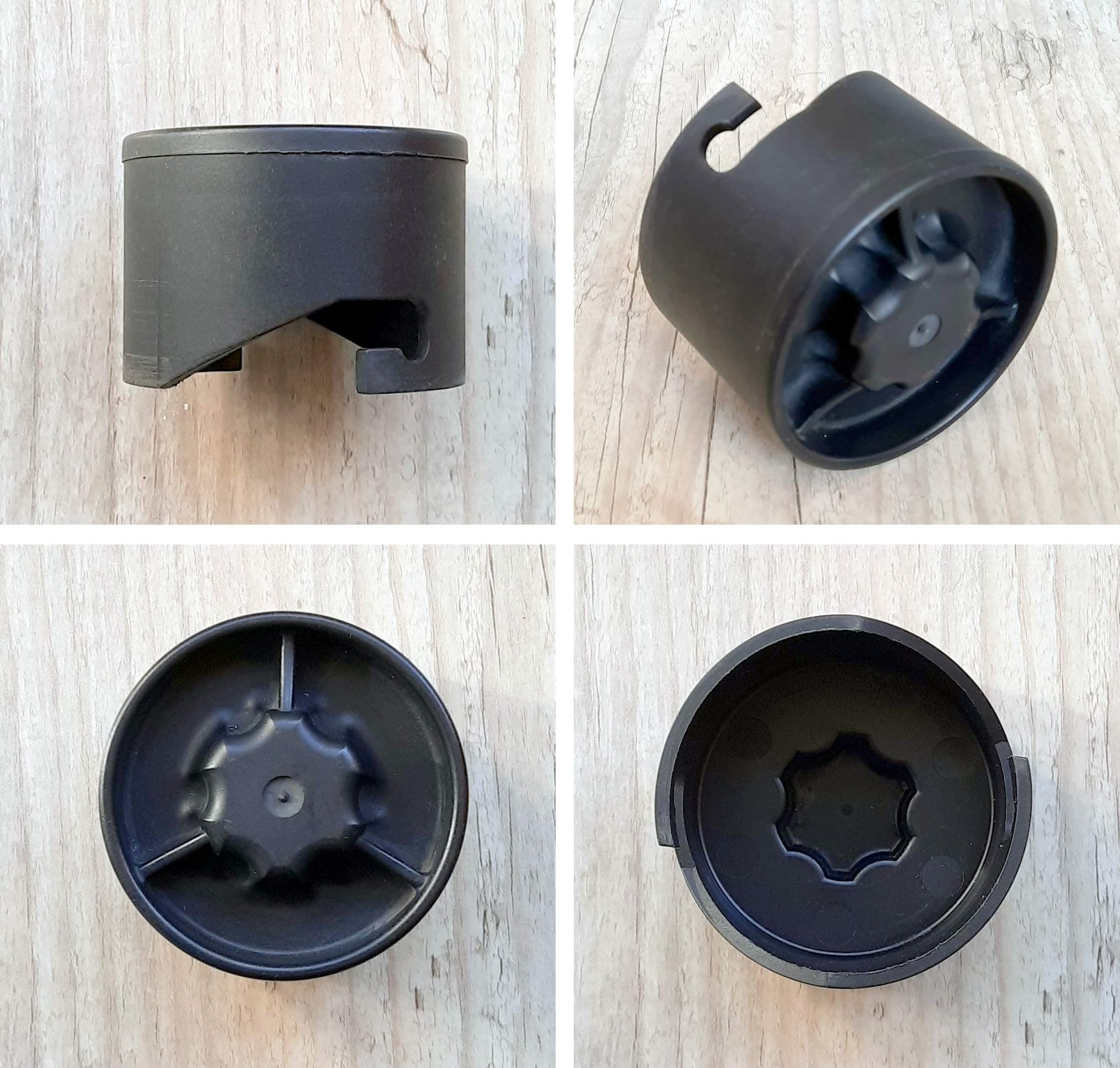 Drehmeister Tankdeckel für Acme-Fülltopf - Schwarz, Kunststoff, Traktor, Drehverschluss