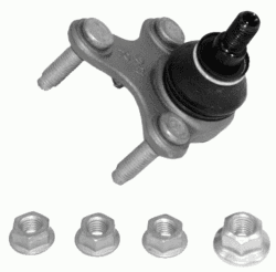 LEMFÖRDER 26773 02 Trag-/Führungsgelenk für Volkswagen Rabbit V (1K1) 2003-2010 Rechts, Vorderachse und Andere Fahrzeuge Achsaufhängung/Radführung/Räder 26773 02 - rechts, vorderachse Angebot bei HelloDeals
