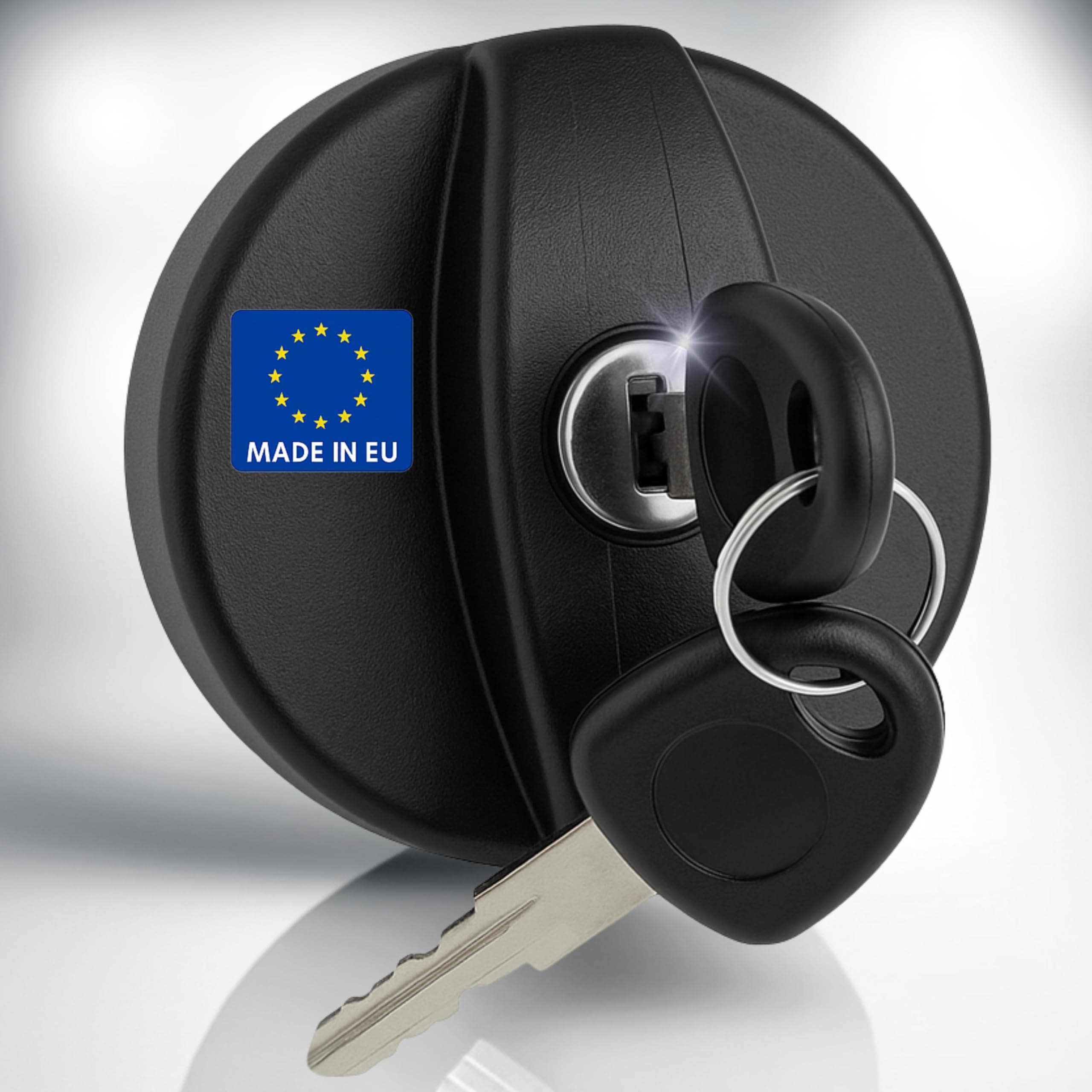 VitalVenture Abschließbarer Wassertankdeckel Wohnmobil – wassertankdeckel wohnwagen, deckel wassertank, für Einfüllstutzen Wasser Wohnmobil, Lebensmittelechter Kunststoff, UV-Beständig