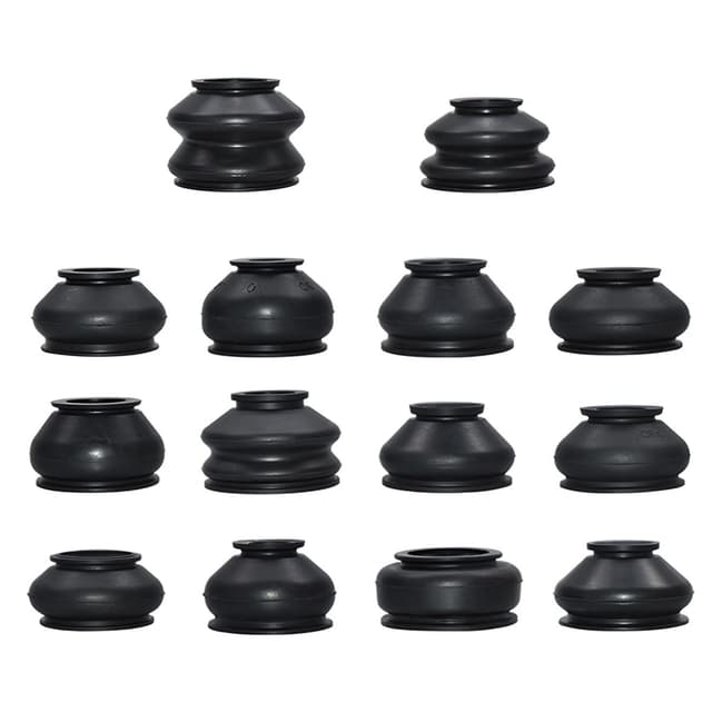 JNNJ 14 Stück Gummi-Staubschutzkappen Kugelgelenk, Universal Staubschutzkappen Für Kugelgelenke, Spurstangenkopf Manschetten Traggelenk Für Spurstangenkopf, Gelenk Kugelgelenk Staubkappen Für Auto